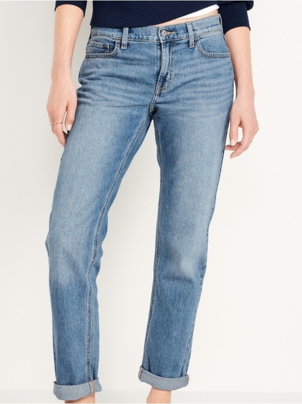 Old Navy Mid-rise Wow Boyfriend Straight Jeans
